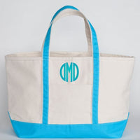 Personalized Large Boat Totes
