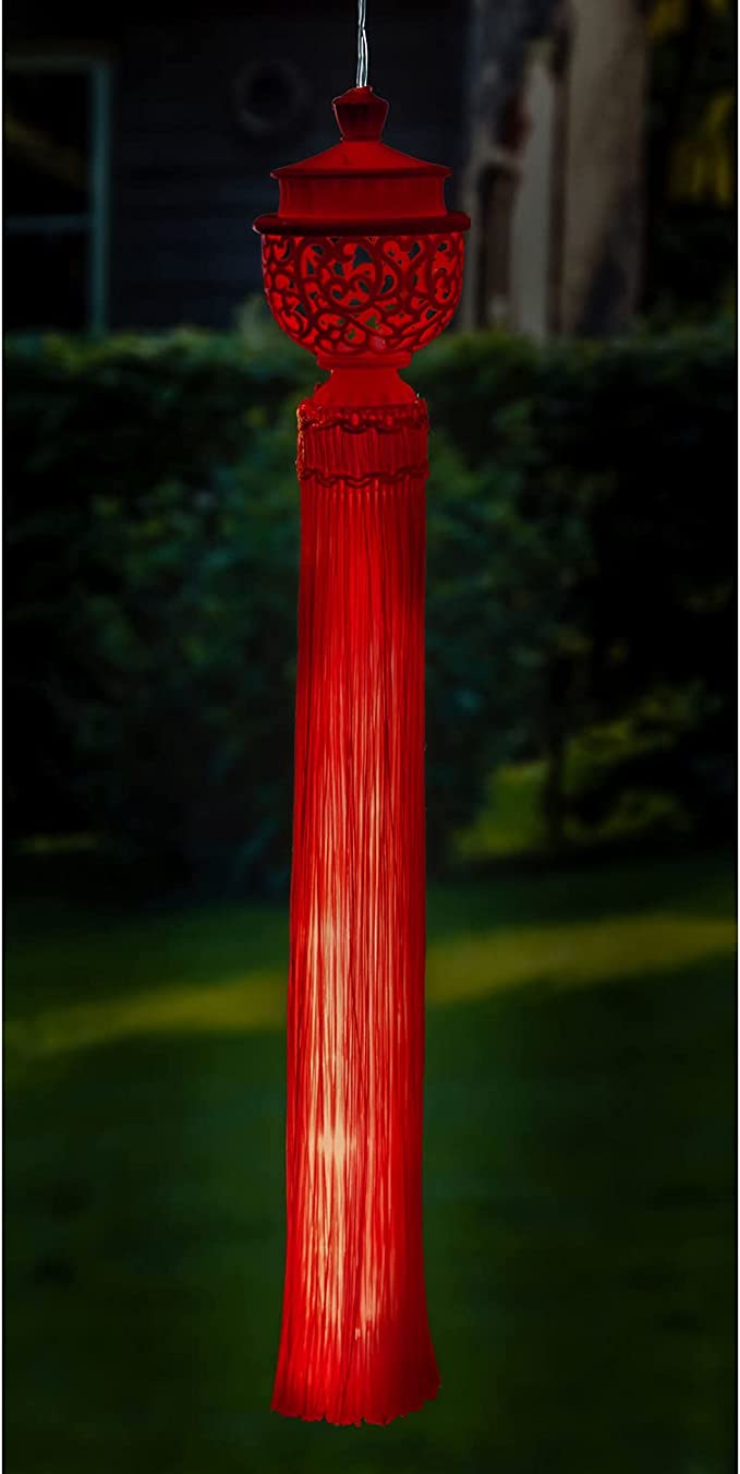Red Lighted Tassel