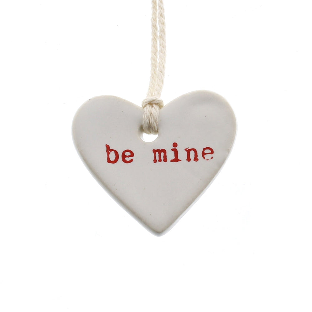Heart Ceramic Tag