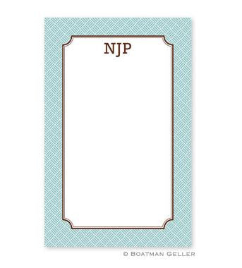 Basketweave Notepad