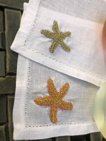 Haute Home Starfish Cocktail Napkins
