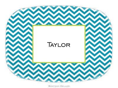 Chevron Melamine Platter
