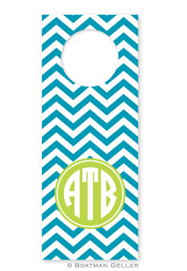 Chevron Wine Tags