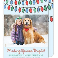 Bright Lights Holiday Photo Card