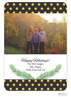 Art Deco Holiday Photo Card
