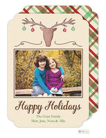 Cabin Christmas Holiday Photo Card
