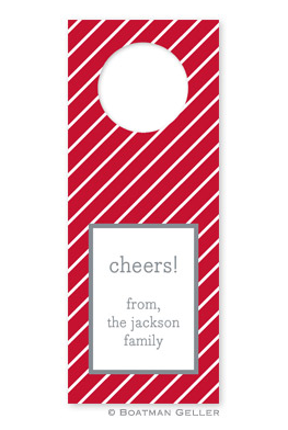 Kent Stripe Wine Tags