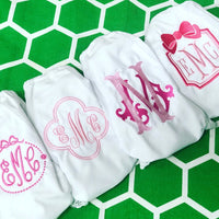 Monogrammed Diaper Panties
