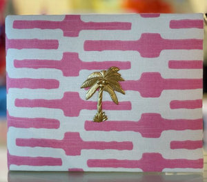Palm Tree Pink Guest Book