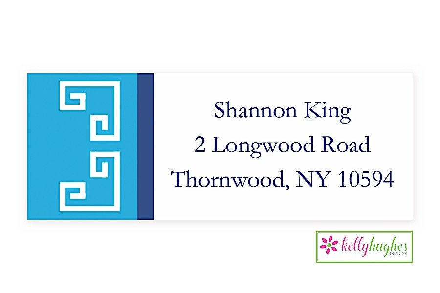 Key Modern Address Labels