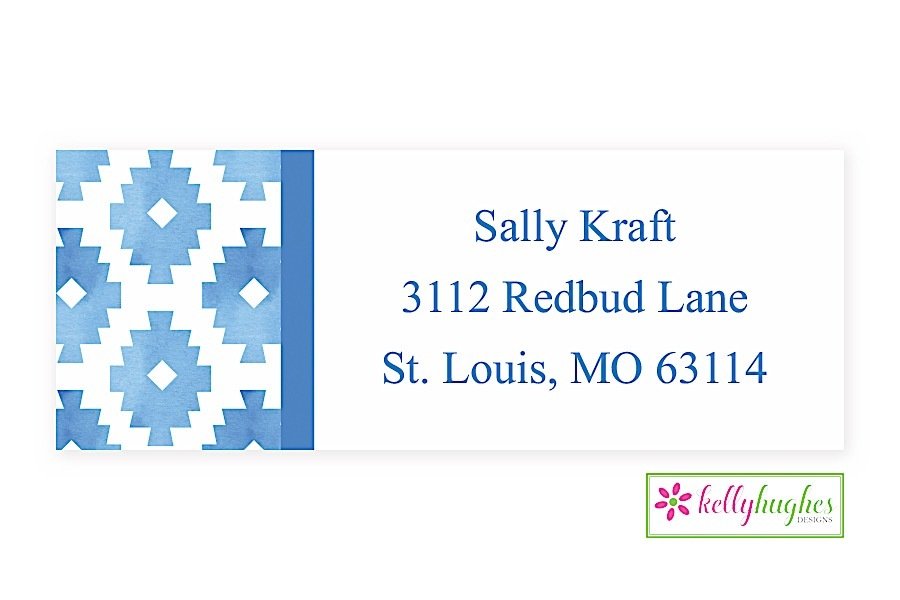 Aztec Modern Address Labels