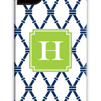 Bamboo Link Navy Phone Case