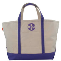 Personalized Large Boat Totes
