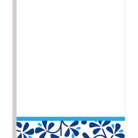 Personalized Blue China Modern Notepad