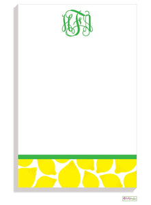 Personalized Lemonade Modern Notepad