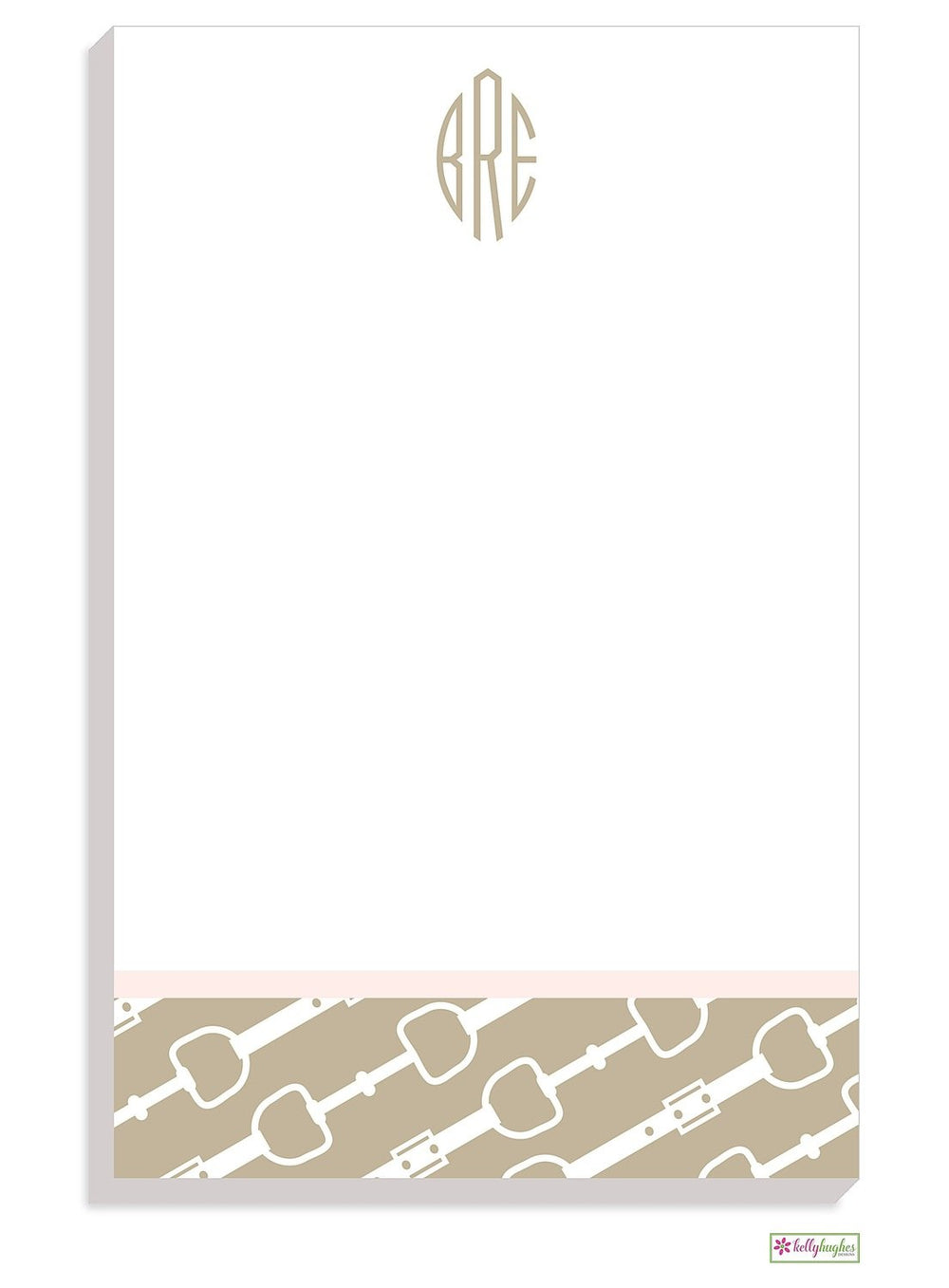 Personalized Horsebit Modern Notepad