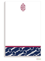 Personalized Horsebit Modern Notepad
