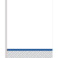 Personalized Greek Key Modern Notepad