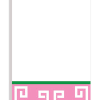 Personalized Framed Key Modern Notepad
