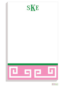 Personalized Framed Key Modern Notepad