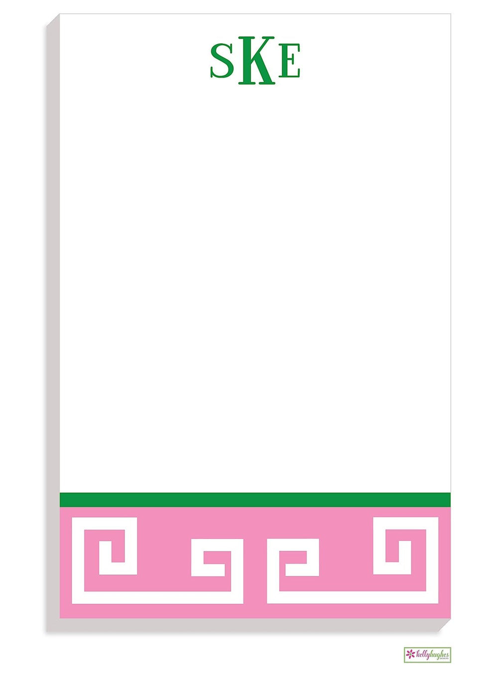 Personalized Framed Key Modern Notepad