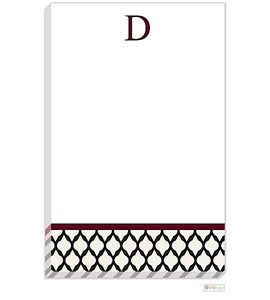 Personalized Lattice Modern Notepad