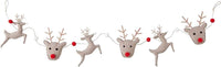 Reindeer Christmas Garland
