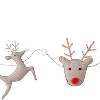 Reindeer Christmas Garland