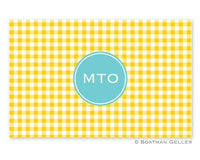 Classic Check Placemat
