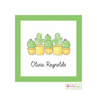 Cactus Garden Classic Calling Card
