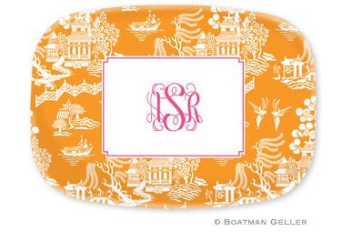 Chinoiserie Melamine Platter