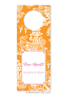 Chinoiserie Wine Tags