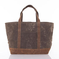 Waxed Canvas Large Boat Tote
