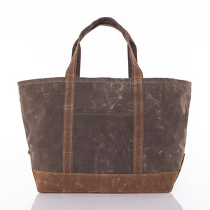 Waxed Canvas Large Boat Tote