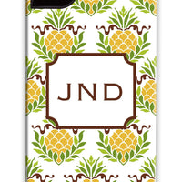 Pineapple Repeat Yellow Phone Case