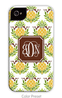 Pineapple Repeat Yellow Phone Case
