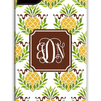 Pineapple Repeat Yellow Phone Case