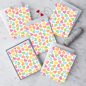 Conversation Hearts Boxed Notes