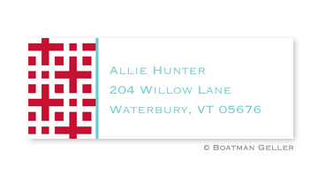 Lattice Address Label