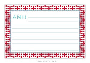 Lattice Recipe Card