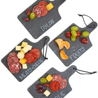 Slate Personal Charcuterie Boards/Set of 4
