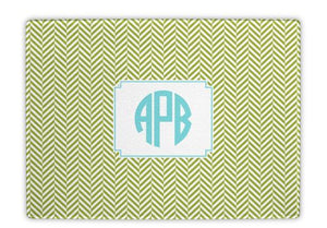 Herringbone Glass Cutting Board