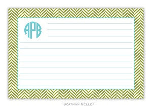 Herringbone Recipe Card