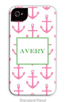 Anchor Pink Repeat Phone Case
