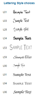Family Arch Mini List - White with Holder
