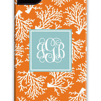 Coral Repeat Orange Phone Case