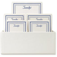 Hawthorn 7-Tablet Set - White with Linen Holder
