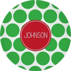 Dots 10" Melamine Plate