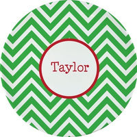 Chevron 10" Melamine Plate