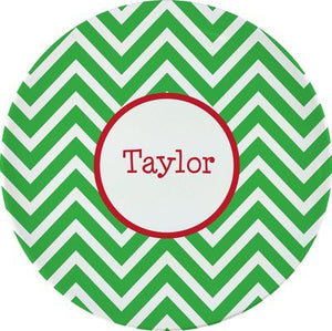 Chevron 10" Melamine Plate